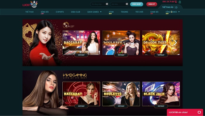 Trải nghiệm link vào nhà cái Lucky88 mới nhất