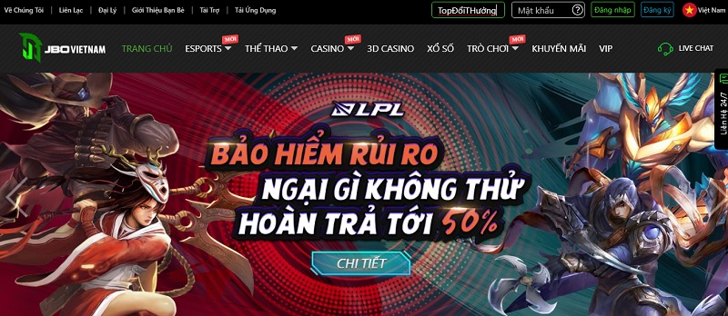 Bắn cá JBO